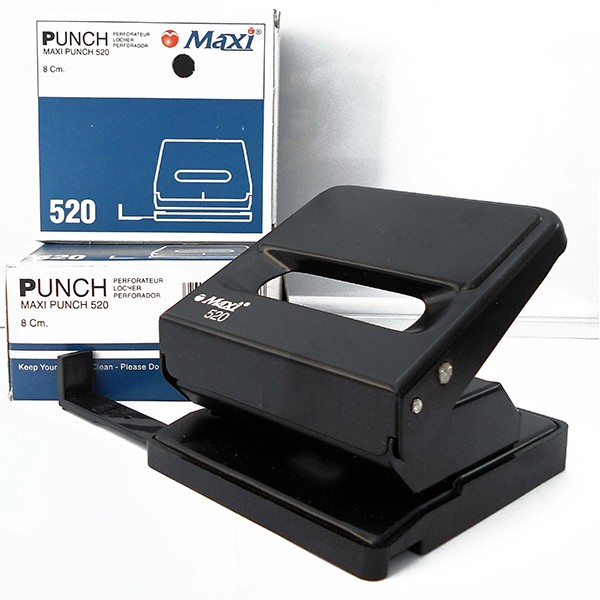 Maxi 520 Puncher 25-sheets capacity - Black (pc)